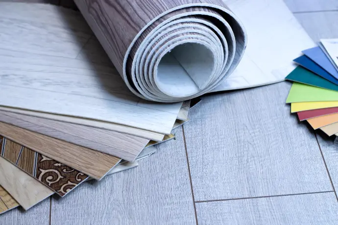 Vinyl Flooring different vinyl color options