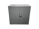 EWE-Solid Steel Safeguard Metal Hinged Door Wardrobe 90x40x90cm