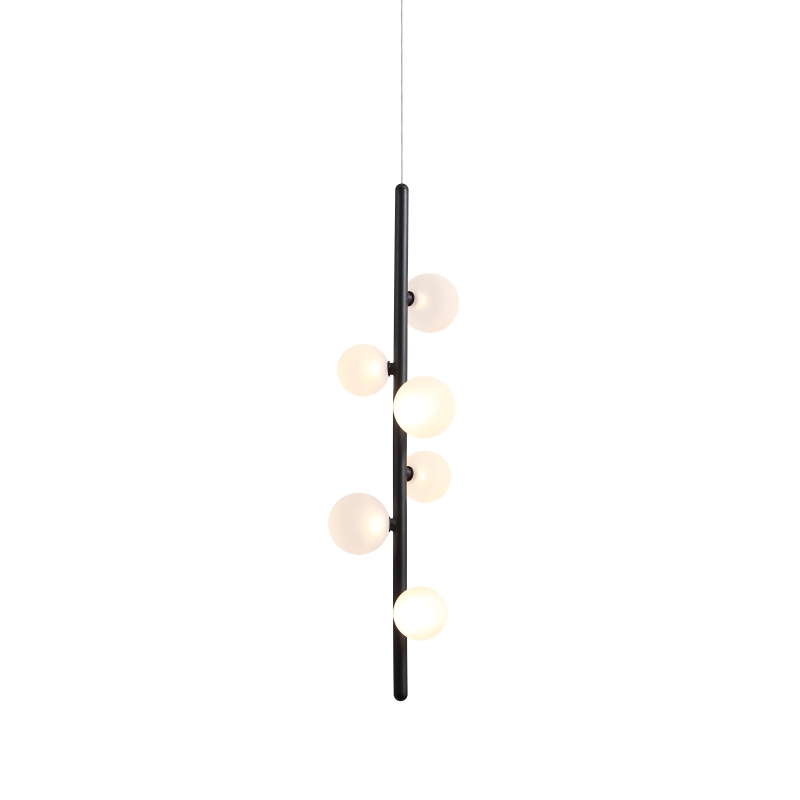 black and white pendant light