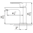 Vanity Faucet 14801QT