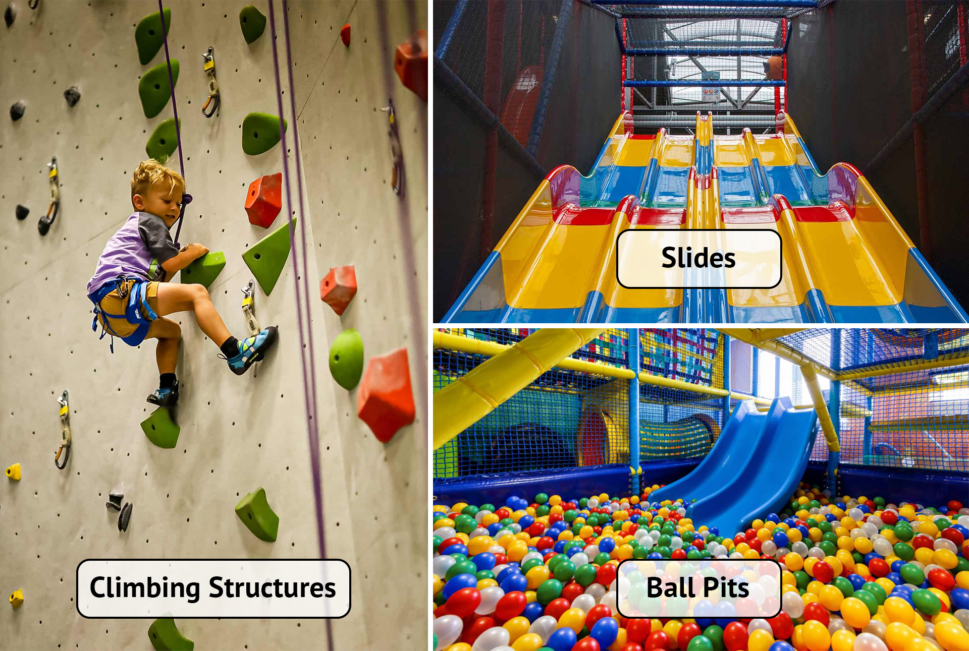 examples of indoor playgound elements