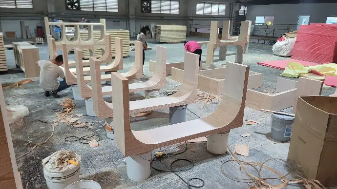 Hotel Furniture factory A factory making hotel furniture